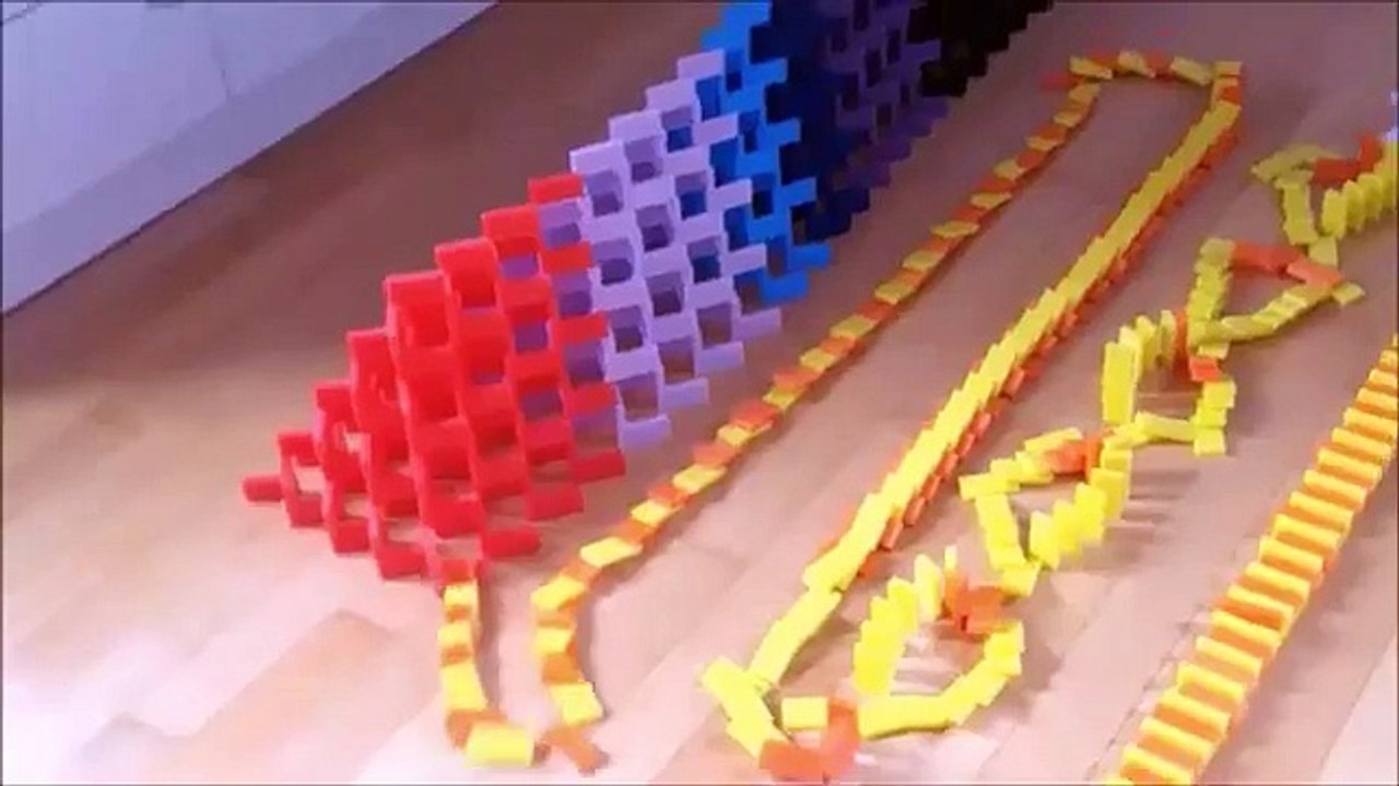 Domino Rally #1 Pyramids