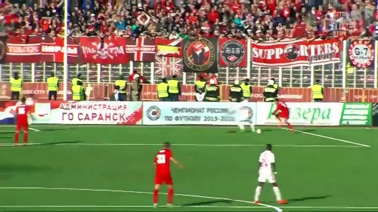 Мордовия - Спартак обзор матча (03.10.2015)