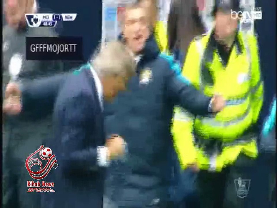 هدف مانشستر ستي الثاني في نيوكاسل يونايتد