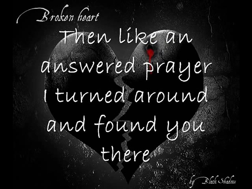 Fixing a broken heart with LYRICS