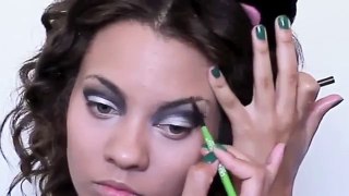 Makeup Video tutorial : Le Chat Noir  Black Cat Halloween Tutorial