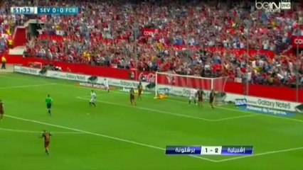 أهداف مباراة إشبيلية وبرشلونة في الدوري الإسباني