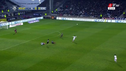 Alexandre Lacazette 1:0 | Lyon - Reims 03.10.2015 HD