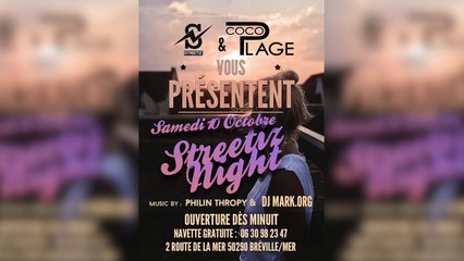 Streetiz Night Samedi 10 Octobre au Coco Plage (Teaser)
