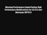 Mustang Performance EngineTuning: High Performance Modifications for 4.6/5.0-Liter Mustangs