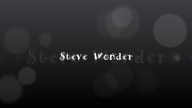 Lately - Stevie Wonder