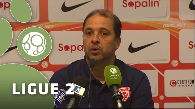 Conférence de presse AS Nancy Lorraine - AC Ajaccio (3-0) : Pablo CORREA (ASNL) - Olivier PANTALONI (ACA) - 2015/2016