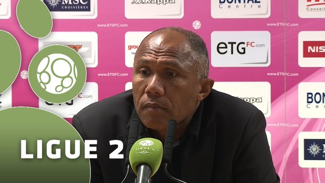 Conférence de presse Evian TG FC - RC Lens (2-1) : Safet SUSIC (EVIAN) - Antoine KOMBOUARE (RCL) - 2015/2016