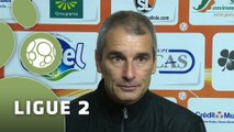 Conférence de presse Stade Lavallois - US Créteil-Lusitanos (3-2) : Denis ZANKO (LAVAL) - Thierry FROGER (USCL) - 2015/2016