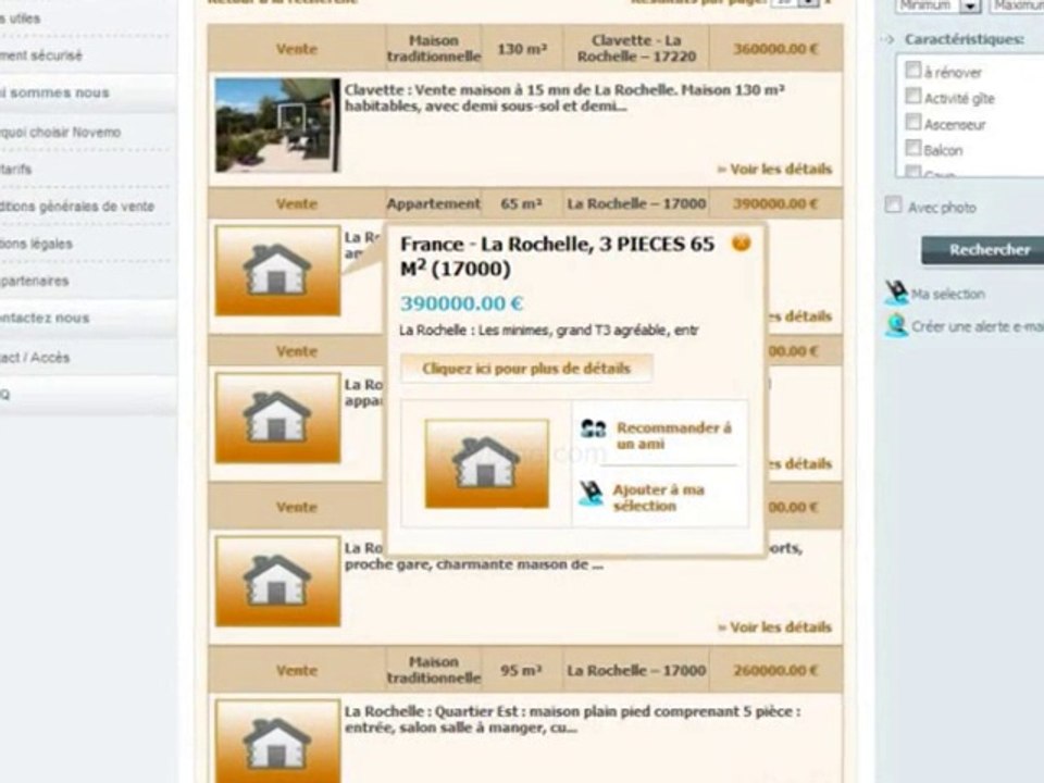 Annonces immobilières  Charente Maritime La Rochelle (17) : Déposer / Passer une petite annonce