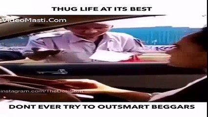 Funny Oversmart Indian Beggar - Mere Paas Card Ka Machine Bhi Hai(videomasti.com)