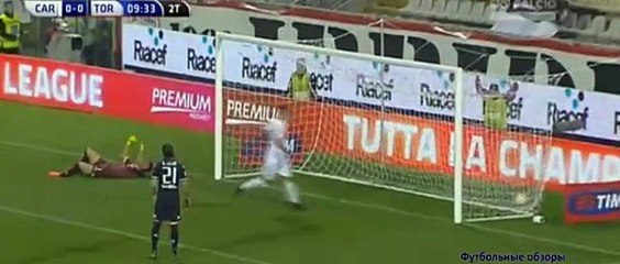 Goal Gabriel Silva 1-0 - Carpi fc 1909  vs  Torino fc - 03/10/2015