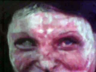 World scariest demon face ever caught on tape #1 boo scary witch