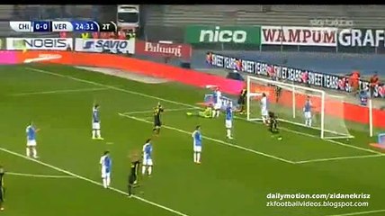 0-1 Eros Pisano Goal | Chievo v. Hellas Verona 03.10.2015 HD