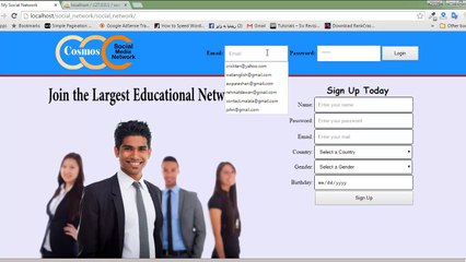 Social Network with PHP in Urdu/Hindi