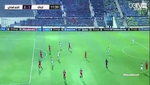 اهداف مباراة الزمالك والنجم الساحلي 3-0 - كاملة - علي محمد علي‬