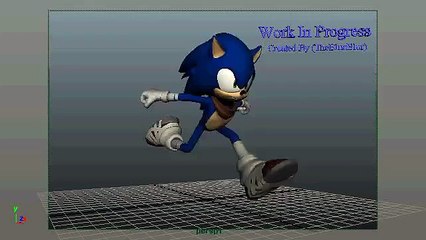 Sonic Boom Running Animation (Work In Progress)