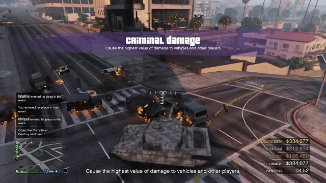 GTA 5 Online: Criminal Damage - Freemode Events Update - Grand Theft Auto V