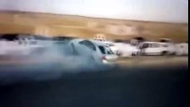 Drift Powerslides And Crashes In Saudi Arabia