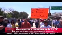 Descuentos a maestros que participen en marcha del 2 de octubre / Vianey Esquinca