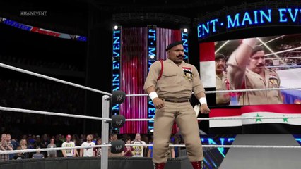 WWE 2K15 col. mustafa v bloodgod