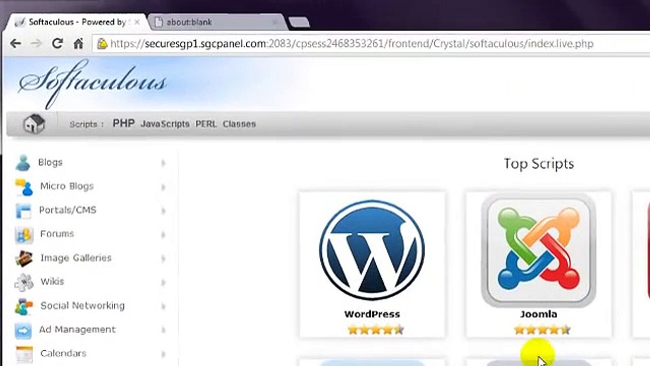 Joomla 2.5 Tutorial - Lesson 4 - Quick Install