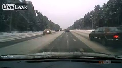 brutal russian crash kills driver