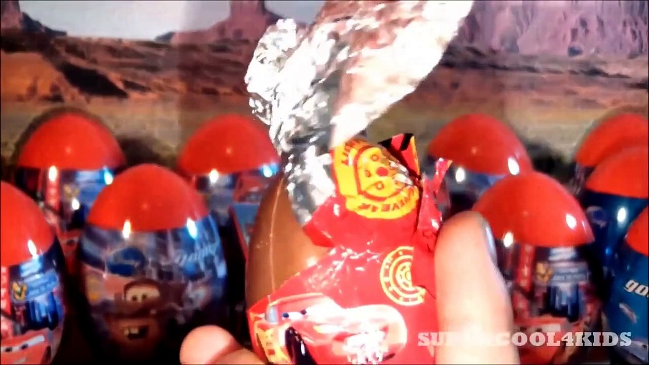 Cars 2 Surprise Egg from the EPIC Disney movie by supercool4kids