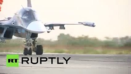 These are the Russian Sukhoi jets that combat ISIS