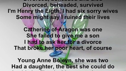 Horrible Histories – Divorced, Beheaded, Died Song Lyrics
