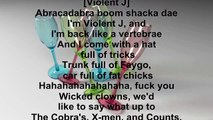 Insane Clown Posse – Hokus Pokus Song Lyrics