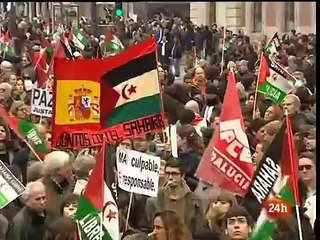Manifestación Pro Sahara Libre en Madrid-13 Nov 2010