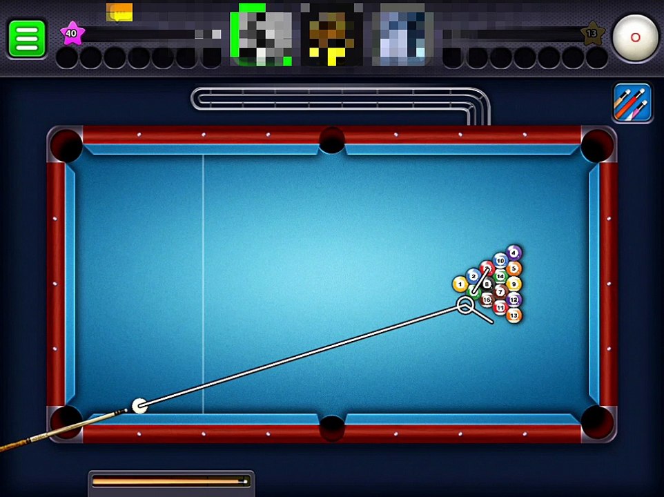 How to pot Black ball on Break