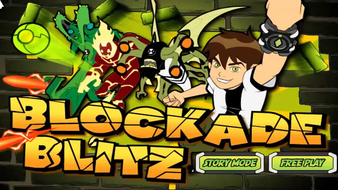 Ben 10 Omniverse Movie Game BEN10 COMPILATION Blockade Blitz