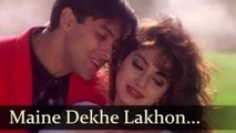 Maine Dekhe Lakhon Mukhde - Salman Khan - Sridevi - Chand Ka Tukda - Bollywood Songs