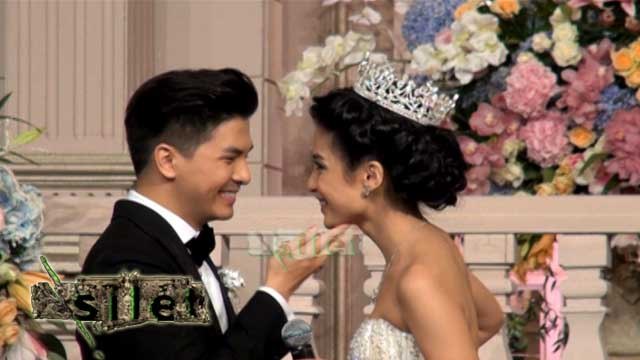 Resepsi Pernikahan Ala Cinderela Glenn-Chelsea - Silet 04 Oktober 2015