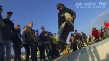 Skateboard, Pool jam contest au 2eme Open de Mers les Bains (80)
