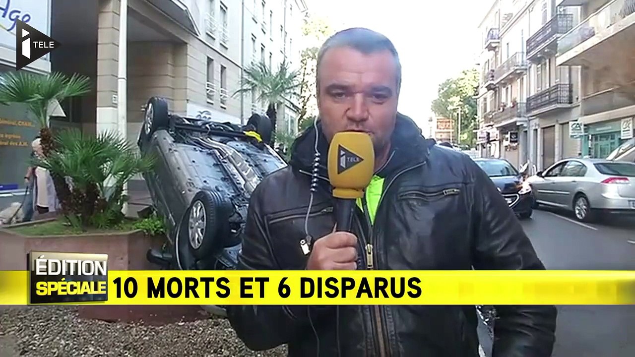 Intempéries à Cannes : "c'est stupéfiant, je crois rêver"