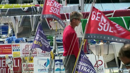 Résumé de la 2ème étape Nice - Barcelone