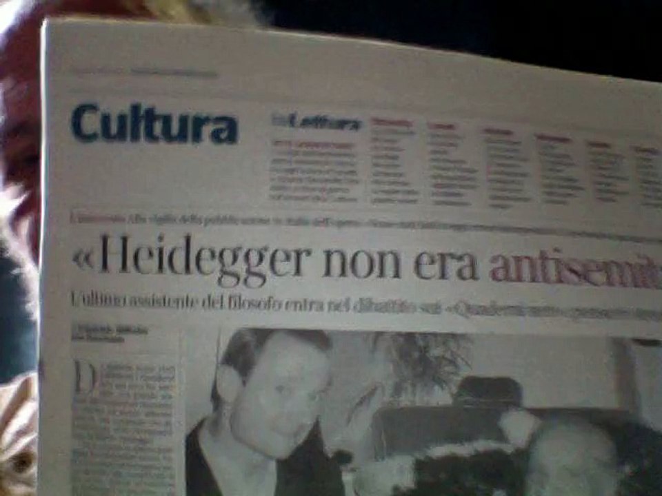 HEIDEGGER E I SEMITI