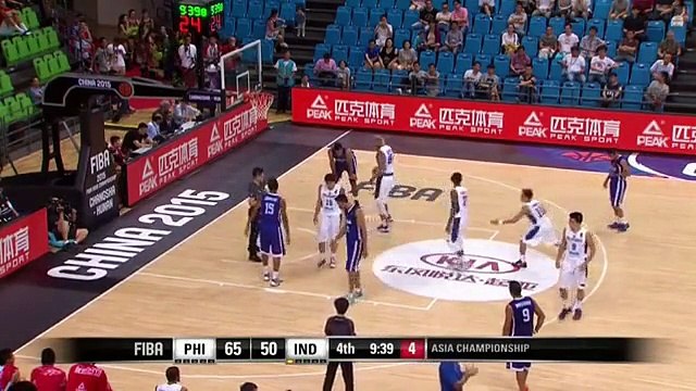 Gilas Pilipinas 3.0 vs India[4rth Quarter]FIBA Asia Championship September 29,2015