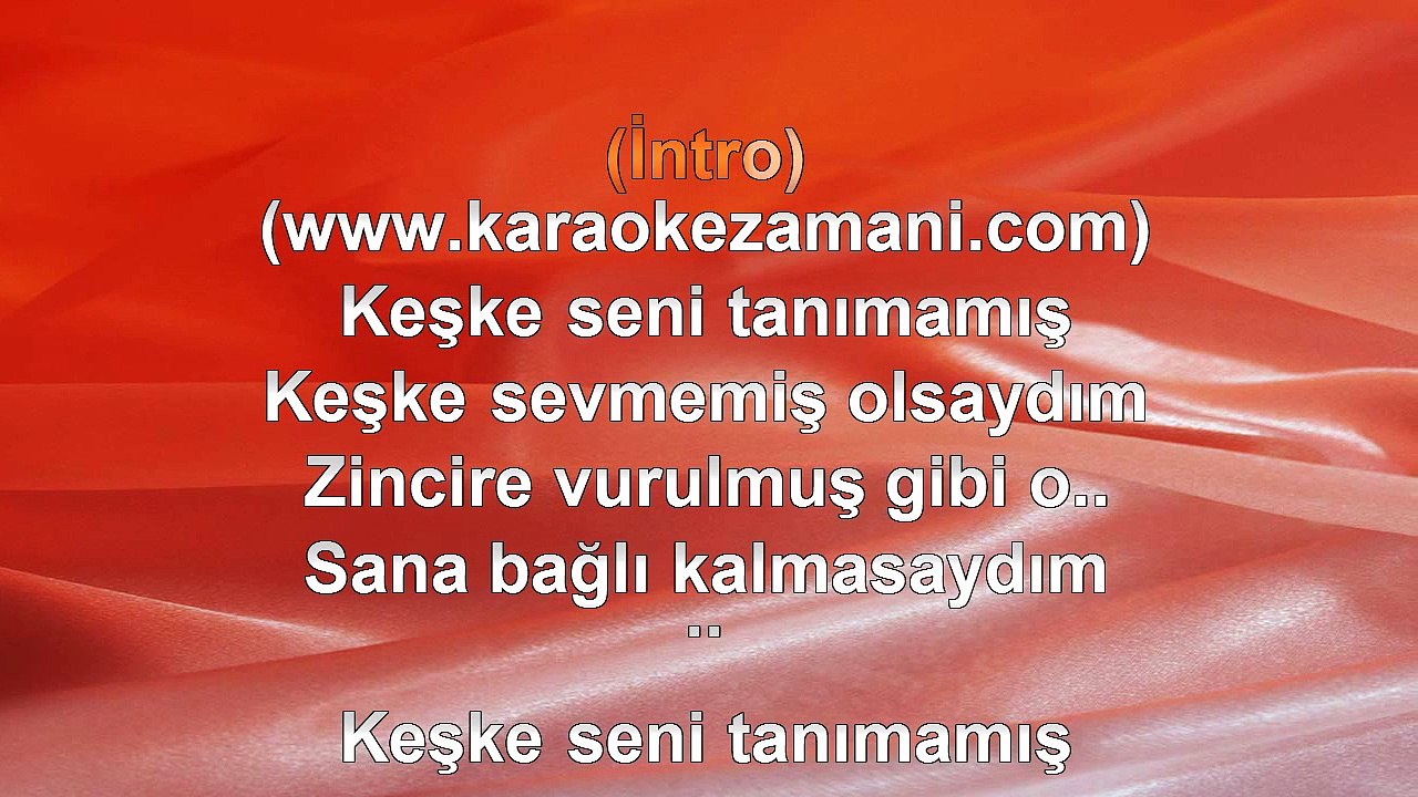 Haluk Levent - Aşkın Mapushane - 2001 TÜRKÇE KARAOKE