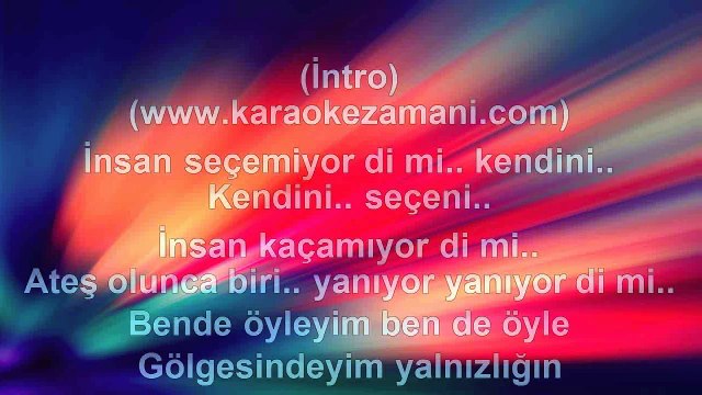 Hande Yener - (Feat Mehmet Erdem) - Unutanlar Gibi - (2014) TÜRKÇE KARAOKE