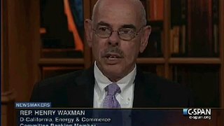 Dem Rep. Waxman: 'Some People Call It A Recession, I Think It's A Depression'