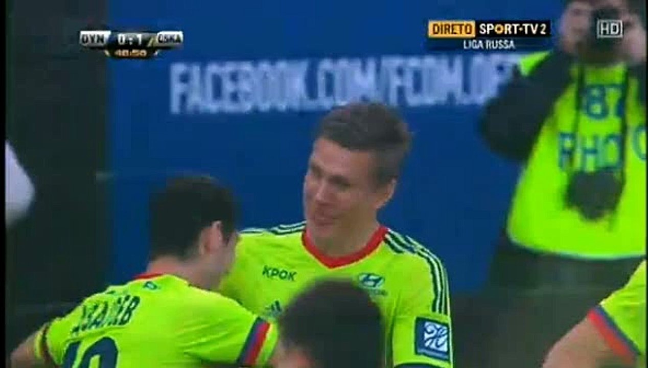 Pontus Wernbloom Goal Dinamo Moscow 0-1 CSKA Moscow 04.10.2015 HD
