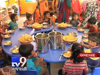 Anganwadi kids malnourished but AMC plays favouritism - Tv9 Gujarati