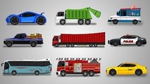 Learning Street Vehicles | Street Cars and Trucks | Children’s Educational