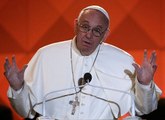 Pope asserts marriage is forever at start of family meeting
