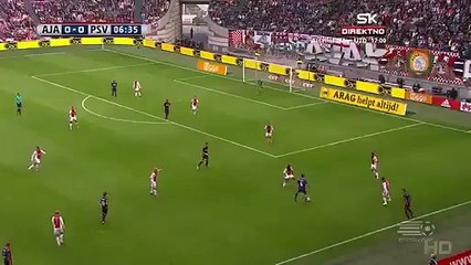 Gaston Pereiro 0-1 Amazing Goal Ajax - PSV Eindhoven - 04.10.2015 HD