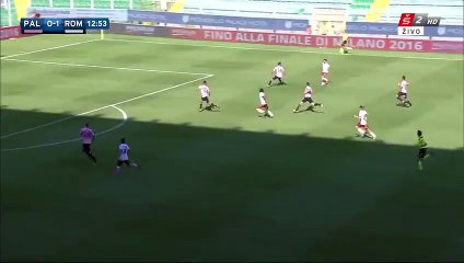 Alessandro Florenzi 0-2 - Palermo - Roma 04.10.2015 HD